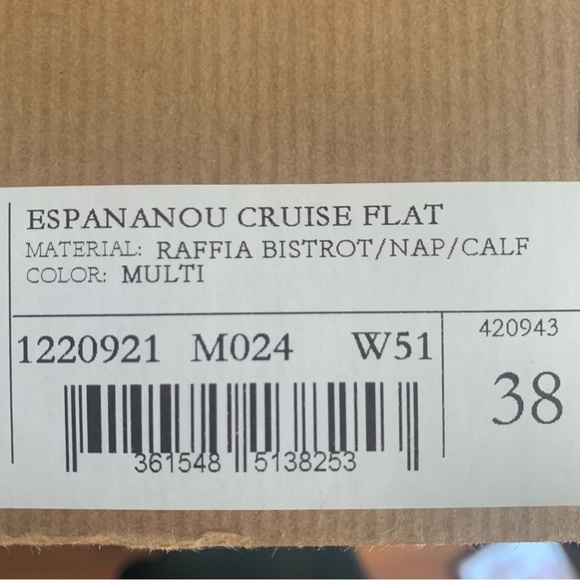 Christian Louboutin Espananou Cruise Multi Flat | Size 38 - Picture 6 of 15